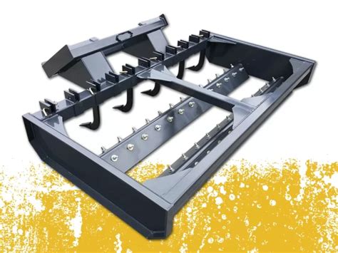 skid steer ripper shanks|box scraper ripper attachment.